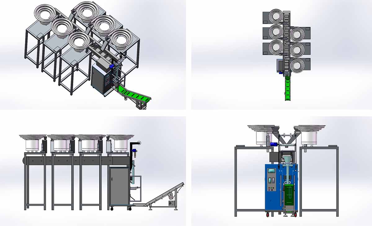 全自動(dòng)計(jì)數(shù)螺絲包裝機(jī) 全自動(dòng)計(jì)數(shù)螺絲包裝機(jī)