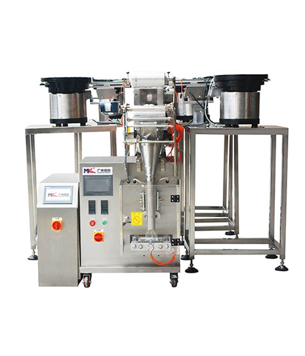 MK-LS5五盤下料五金螺絲配件分揀包裝機